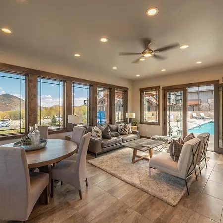 , Walk To Skiing At Cabriolet, Mountain View, Shared Pool And Hot Tub, Gym-3